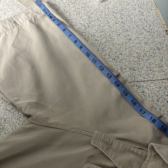 All Saints Womens Double Breasted Sherlock Cotton Trench Coat Jacket 8 Beige - Picture 13 of 14